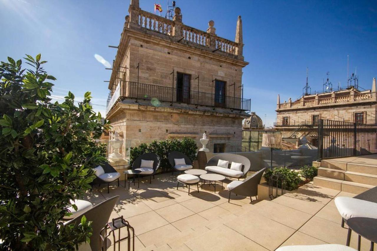Myr Palacio Vallier Walencja Zewnętrze zdjęcie Rooftop terrace