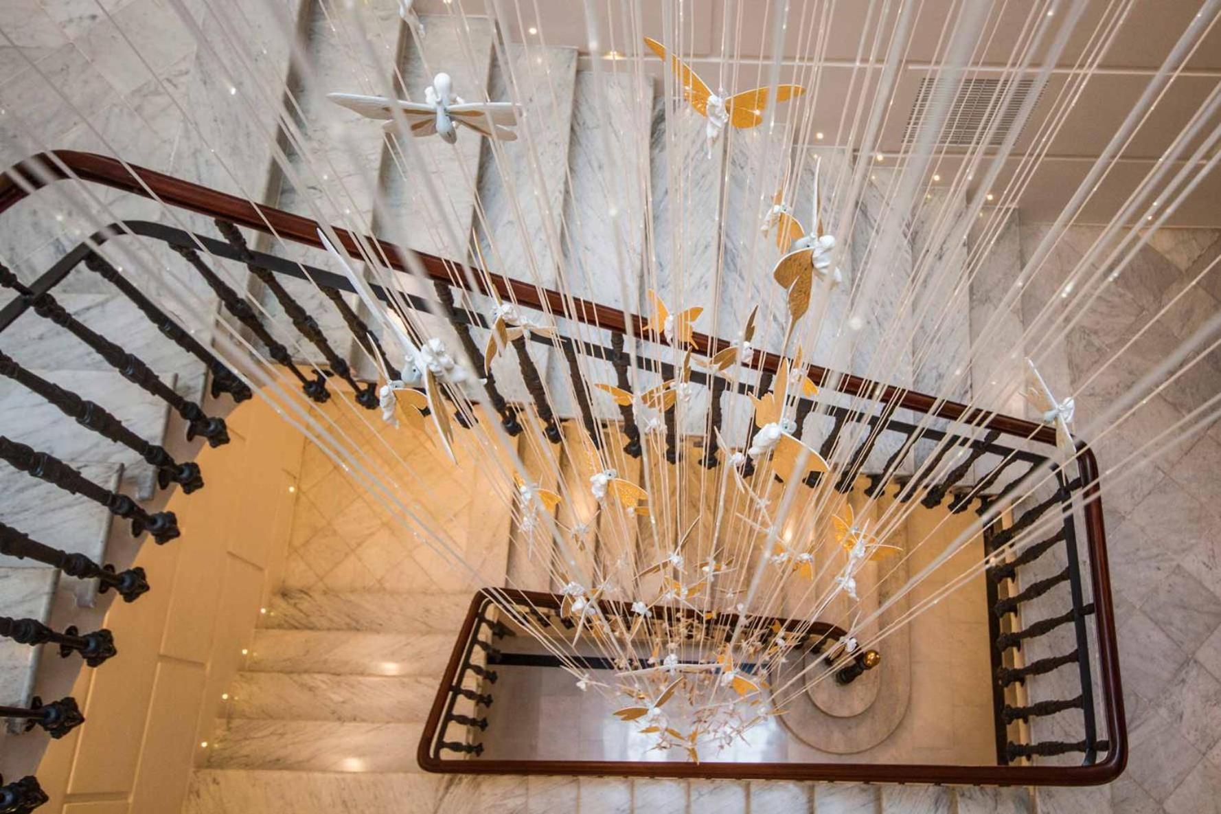Myr Palacio Vallier Walencja Zewnętrze zdjęcie Staircase