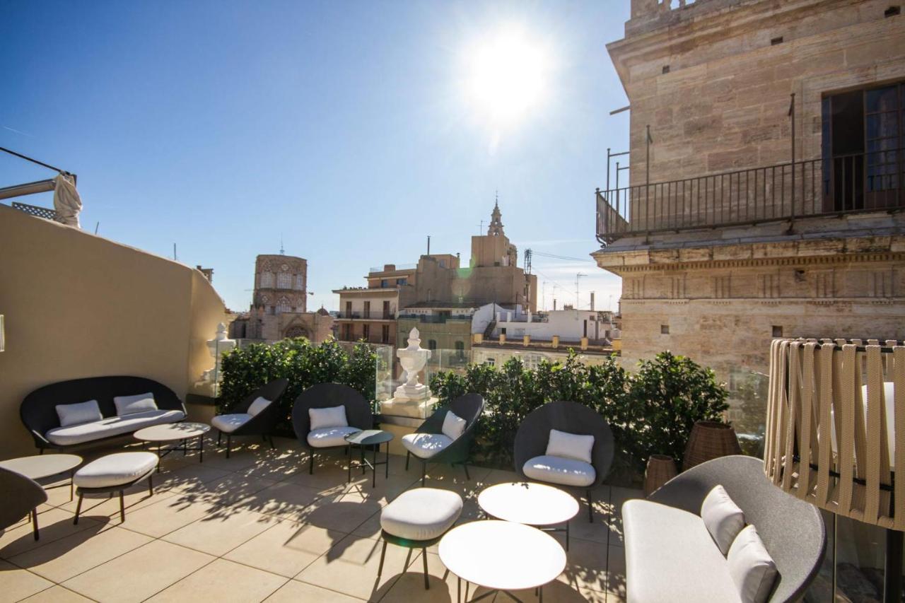 Myr Palacio Vallier Walencja Zewnętrze zdjęcie Rooftop terrace
